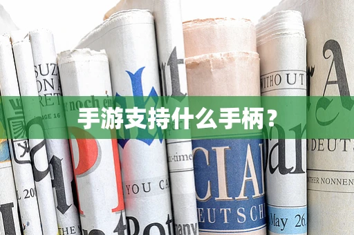 手游支持什么手柄？