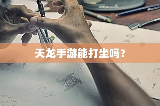 天龙手游能打坐吗？