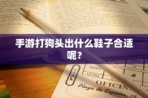 手游打狗头出什么鞋子合适呢？