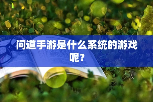问道手游是什么系统的游戏呢？