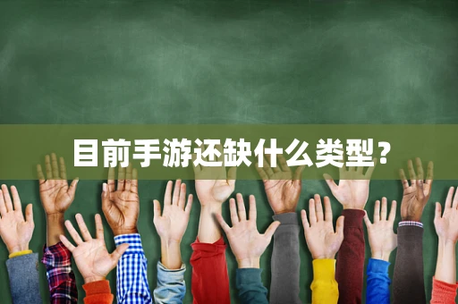 目前手游还缺什么类型？