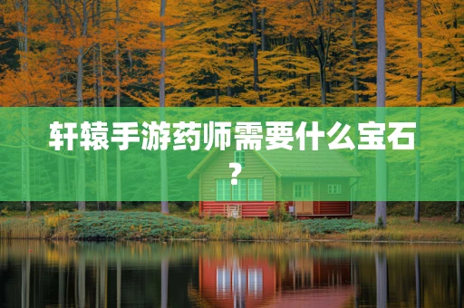 轩辕手游药师需要什么宝石？