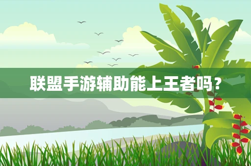 联盟手游辅助能上王者吗？