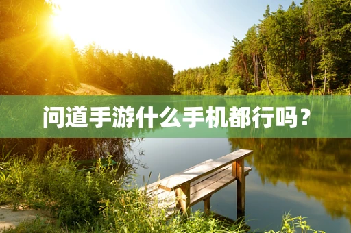 问道手游什么手机都行吗？