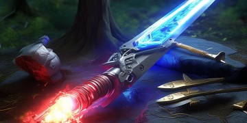 手游魔域中哪些武器会发光？
