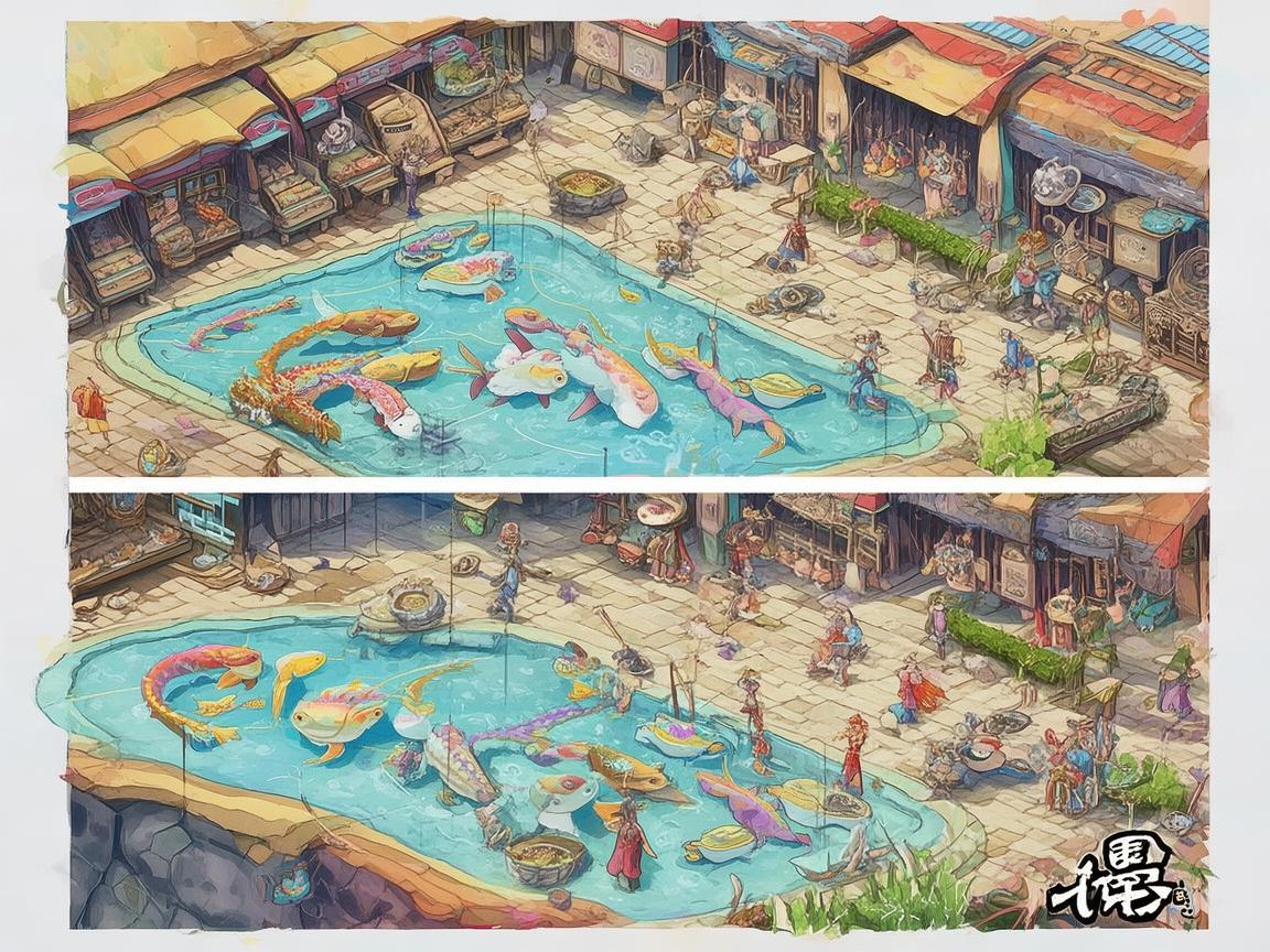 问道手游里有捕鱼玩法吗？